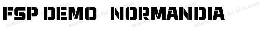 FSP DEMO   Normandia字体转换